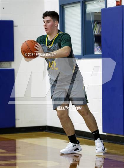 Thumbnail 2 in Trinity Christian vs Legacy Christian Academy (Krum Invitational) photogallery.