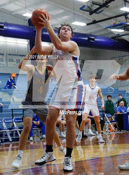 Thumbnail 3 in Trinity Christian vs Legacy Christian Academy (Krum Invitational) photogallery.