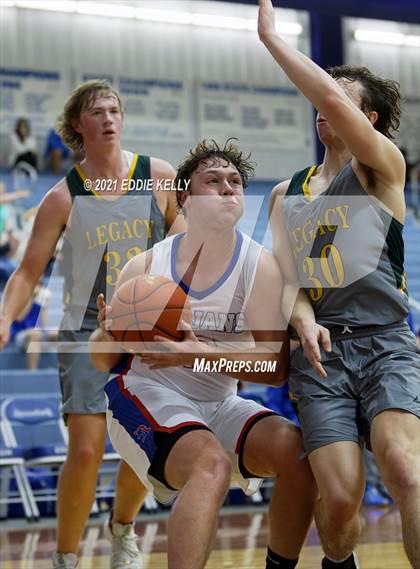 Thumbnail 2 in Trinity Christian vs Legacy Christian Academy (Krum Invitational) photogallery.