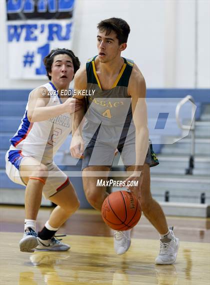 Thumbnail 1 in Trinity Christian vs Legacy Christian Academy (Krum Invitational) photogallery.