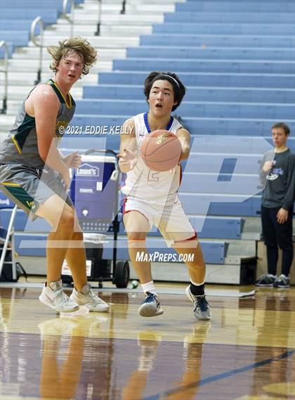 Thumbnail 3 in Trinity Christian vs Legacy Christian Academy (Krum Invitational) photogallery.