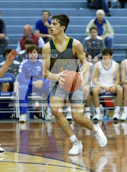 Thumbnail 3 in Trinity Christian vs Legacy Christian Academy (Krum Invitational) photogallery.