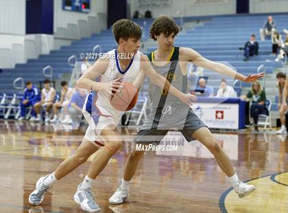 Thumbnail 3 in Trinity Christian vs Legacy Christian Academy (Krum Invitational) photogallery.