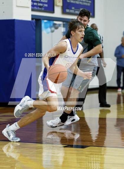 Thumbnail 1 in Trinity Christian vs Legacy Christian Academy (Krum Invitational) photogallery.