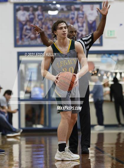 Thumbnail 1 in Trinity Christian vs Legacy Christian Academy (Krum Invitational) photogallery.