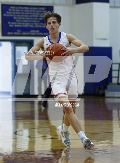 Thumbnail 2 in Trinity Christian vs Legacy Christian Academy (Krum Invitational) photogallery.