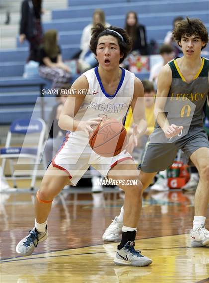 Thumbnail 1 in Trinity Christian vs Legacy Christian Academy (Krum Invitational) photogallery.