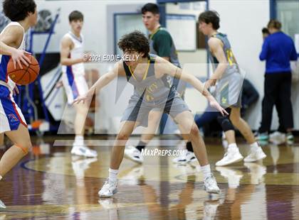 Thumbnail 3 in Trinity Christian vs Legacy Christian Academy (Krum Invitational) photogallery.