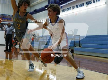 Thumbnail 2 in Trinity Christian vs Legacy Christian Academy (Krum Invitational) photogallery.
