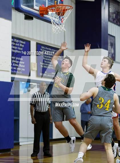 Thumbnail 2 in Trinity Christian vs Legacy Christian Academy (Krum Invitational) photogallery.