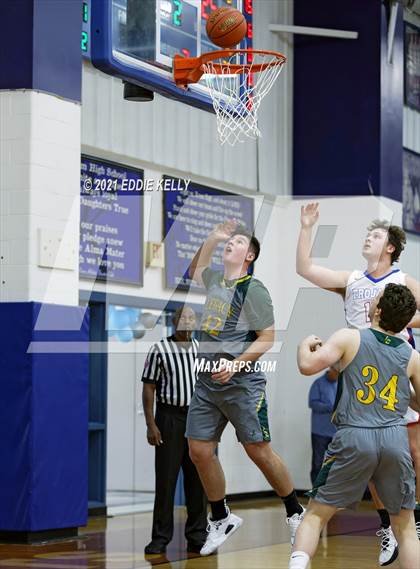 Thumbnail 3 in Trinity Christian vs Legacy Christian Academy (Krum Invitational) photogallery.