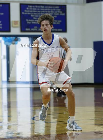 Thumbnail 1 in Trinity Christian vs Legacy Christian Academy (Krum Invitational) photogallery.