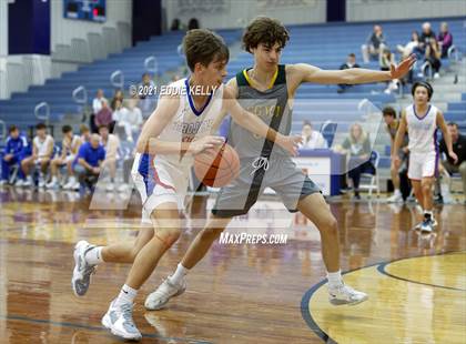 Thumbnail 1 in Trinity Christian vs Legacy Christian Academy (Krum Invitational) photogallery.