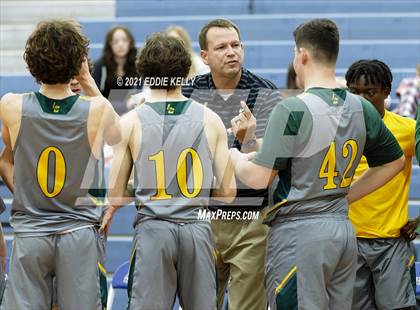 Thumbnail 3 in Trinity Christian vs Legacy Christian Academy (Krum Invitational) photogallery.