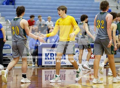 Thumbnail 1 in Trinity Christian vs Legacy Christian Academy (Krum Invitational) photogallery.