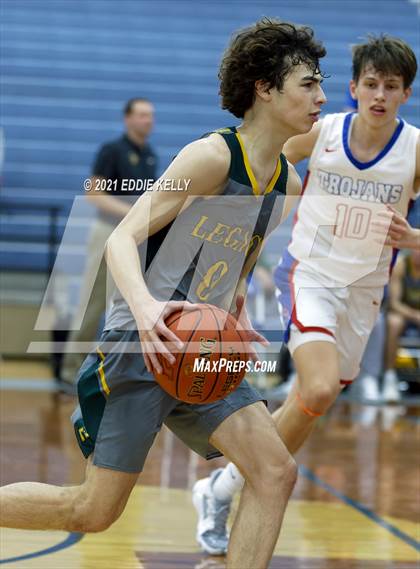 Thumbnail 3 in Trinity Christian vs Legacy Christian Academy (Krum Invitational) photogallery.
