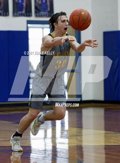 Thumbnail 2 in Trinity Christian vs Legacy Christian Academy (Krum Invitational) photogallery.