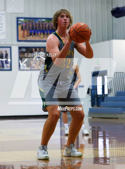 Thumbnail 2 in Trinity Christian vs Legacy Christian Academy (Krum Invitational) photogallery.