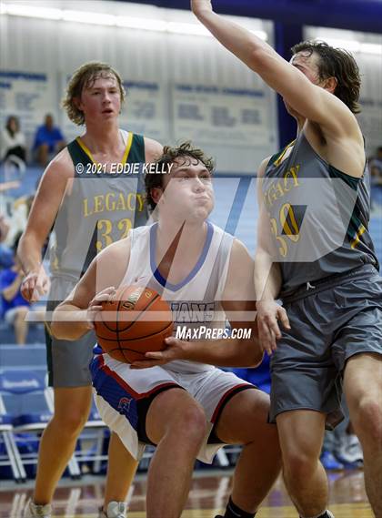 Thumbnail 3 in Trinity Christian vs Legacy Christian Academy (Krum Invitational) photogallery.