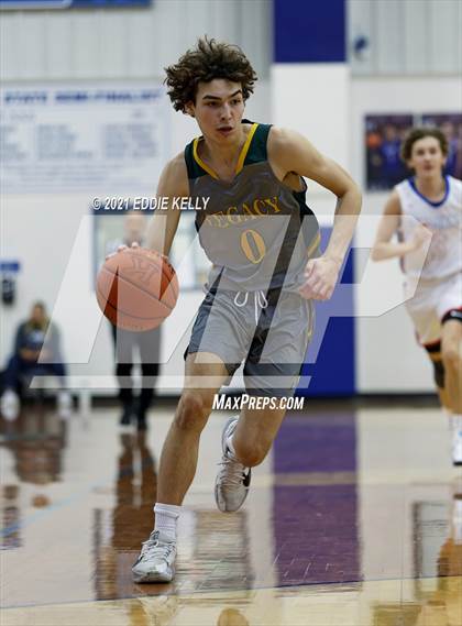 Thumbnail 2 in Trinity Christian vs Legacy Christian Academy (Krum Invitational) photogallery.