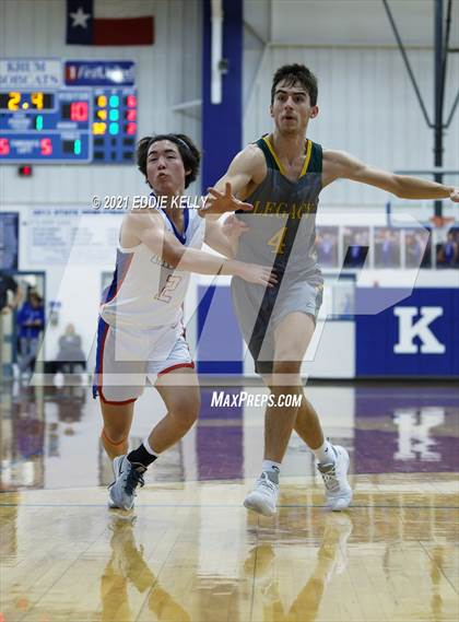 Thumbnail 1 in Trinity Christian vs Legacy Christian Academy (Krum Invitational) photogallery.