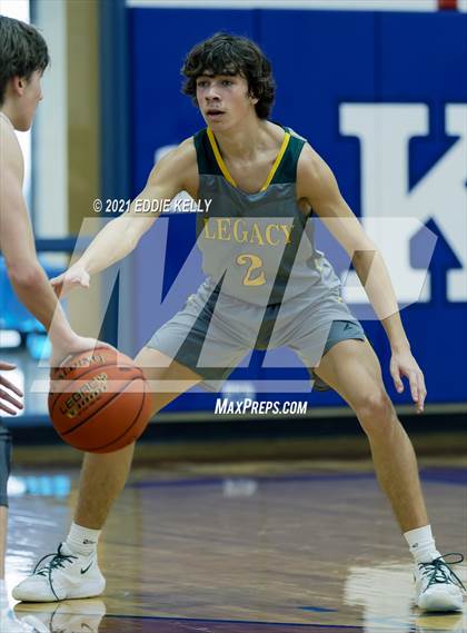 Thumbnail 1 in Trinity Christian vs Legacy Christian Academy (Krum Invitational) photogallery.