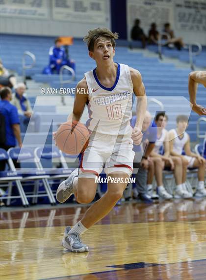 Thumbnail 2 in Trinity Christian vs Legacy Christian Academy (Krum Invitational) photogallery.