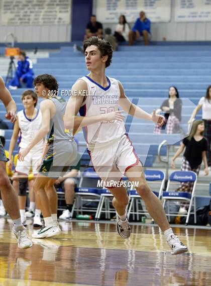Thumbnail 1 in Trinity Christian vs Legacy Christian Academy (Krum Invitational) photogallery.