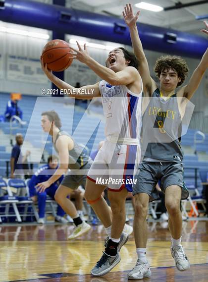 Thumbnail 1 in Trinity Christian vs Legacy Christian Academy (Krum Invitational) photogallery.