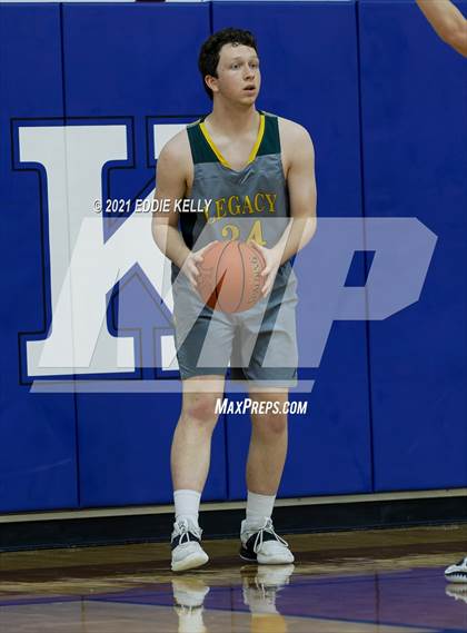 Thumbnail 3 in Trinity Christian vs Legacy Christian Academy (Krum Invitational) photogallery.