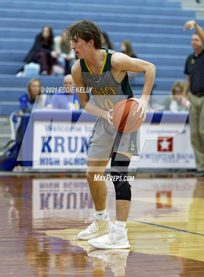 Thumbnail 2 in Trinity Christian vs Legacy Christian Academy (Krum Invitational) photogallery.