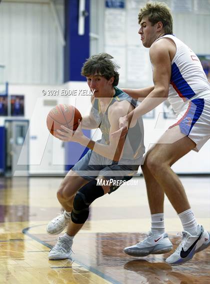 Thumbnail 1 in Trinity Christian vs Legacy Christian Academy (Krum Invitational) photogallery.