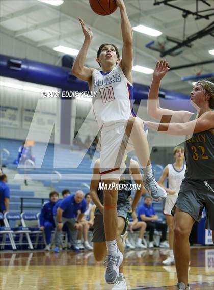 Thumbnail 2 in Trinity Christian vs Legacy Christian Academy (Krum Invitational) photogallery.