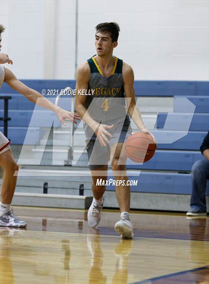 Thumbnail 3 in Trinity Christian vs Legacy Christian Academy (Krum Invitational) photogallery.