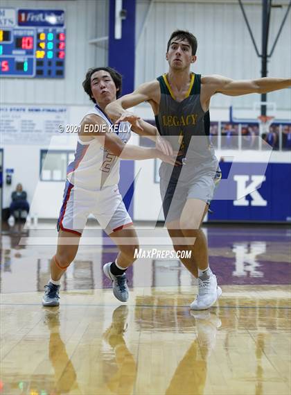 Thumbnail 3 in Trinity Christian vs Legacy Christian Academy (Krum Invitational) photogallery.
