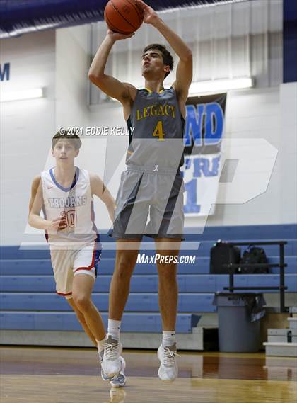 Thumbnail 1 in Trinity Christian vs Legacy Christian Academy (Krum Invitational) photogallery.