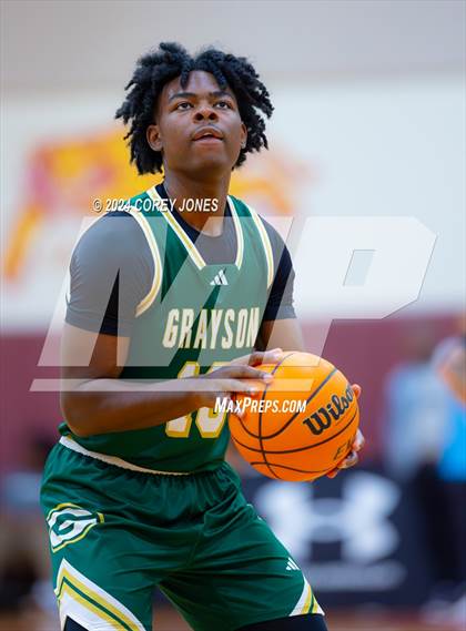 Thumbnail 3 in Combine Academy National vs Grayson (Hard In The Paint Classic) photogallery.