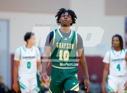 Thumbnail 3 in Combine Academy National vs Grayson (Hard In The Paint Classic) photogallery.