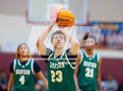 Thumbnail 3 in Combine Academy National vs Grayson (Hard In The Paint Classic) photogallery.