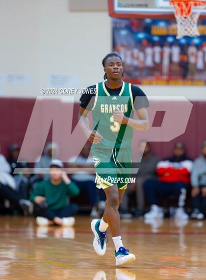 Thumbnail 3 in Combine Academy National vs Grayson (Hard In The Paint Classic) photogallery.