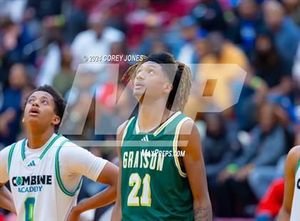 Thumbnail 2 in Combine Academy National vs Grayson (Hard In The Paint Classic) photogallery.