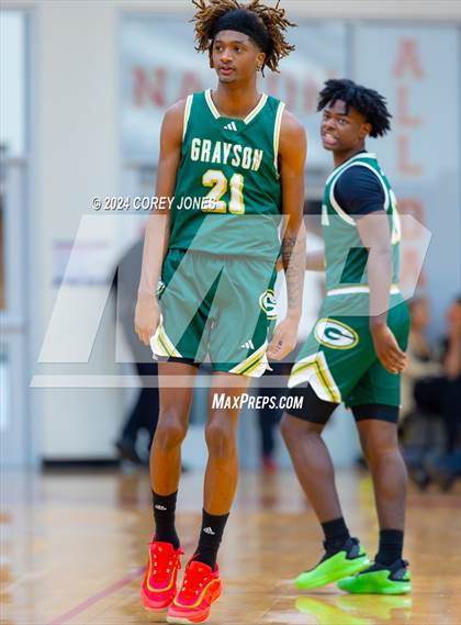 Thumbnail 2 in Combine Academy National vs Grayson (Hard In The Paint Classic) photogallery.