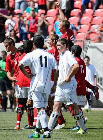Thumbnail 2 in American Leadership Academy vs. Manti (UHSAA 2A Final) photogallery.
