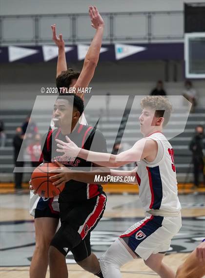 Thumbnail 3 in Plainfield vs North Central (Sneakers for Santa Shootout) photogallery.