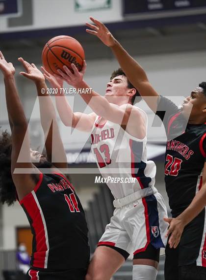 Thumbnail 1 in Plainfield vs North Central (Sneakers for Santa Shootout) photogallery.