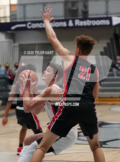 Thumbnail 1 in Plainfield vs North Central (Sneakers for Santa Shootout) photogallery.