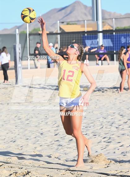 Thumbnail 1 in Seton Catholic vs. Mesquite (AIA DII Pairs Round 1 Playoff) photogallery.