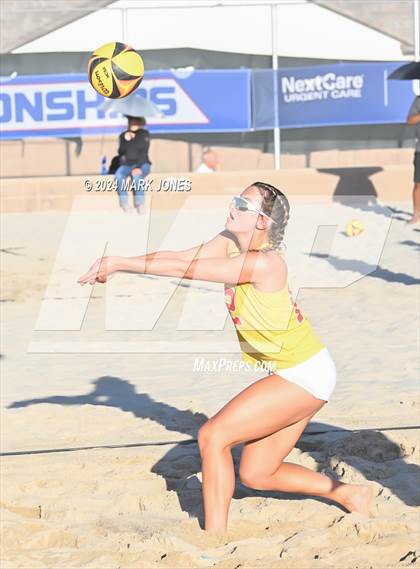 Thumbnail 2 in Seton Catholic vs. Mesquite (AIA DII Pairs Round 1 Playoff) photogallery.