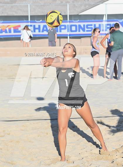 Thumbnail 2 in Seton Catholic vs. Mesquite (AIA DII Pairs Round 1 Playoff) photogallery.
