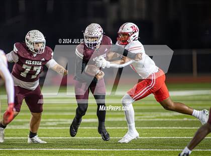 Thumbnail 1 in Bellville vs. Silsbee (UIL 4A -II Football Area Playoff) photogallery.